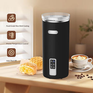 8.5oz/250ml 식품 등급 핫 & 콜드 폼 메이커 올인원 다기능 전기 우유 거품기 온도 제어 - Product Image 4