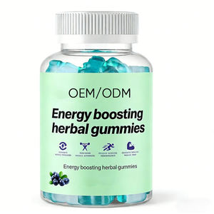 Gomitas Energéticas Herbales, Suplemento Herbal Natural a Base de Plantas, Gomitas para Aumentar la Energía y la Vitalidad - Product Image 1