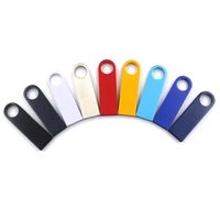 Clé USB portable avec interface micro USB, capacité réelle disponible de 8 Go/16 Go/32 Go/64 Go/128 Go, puce stable, design mignon, métal