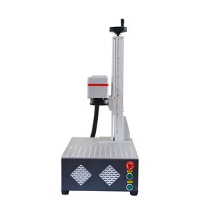 High Quality 20w 30w 50w Mini Portable Fiber Laser Marking Machine Price Laser Marking Machine For Led Bulb Logo