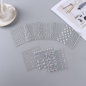 Cross-border Acrylic Rhinestone Stickers Eye Makeup Face-Decorating Diamond <strong>Children</strong> Face Decals DIY - Product Image 2