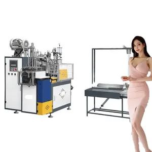 Full Automatic yugong yugong ultrasonic paper cup making machine price china high speed coffee paper cup forming machine