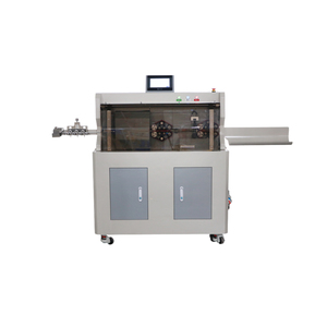 High Precision Coaxial Cable Cutting Stripping <b>Machine</b> with 3-Blade Rotary Head Technology - Product Image 3