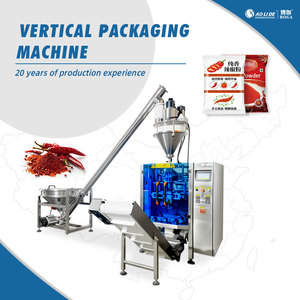 Máquina Automática de Pesaje y Empaquetado Vertical de Alta Velocidad para Polvo de Chile <span class=keywords><strong>Rojo</strong></span> en Bolsas/Películas de Grado Alimenticio - Product Image 1