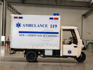 Ambulance à trois roues Véhicule médical d'urgence à 3 roues Transport de premiers secours en zone rurale Ambulance - Product Image 3