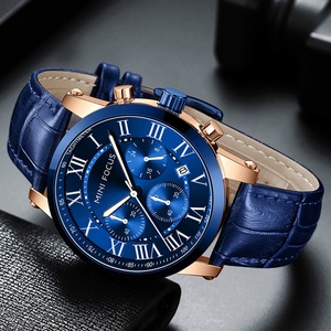 Reloj con Logotipo Personalizado, Relojes de Cuarzo, Esfera con Números Romanos, Reloj Clásico para Hombre, Reloj Mini Focus 0415 Hombres - Product Image 4