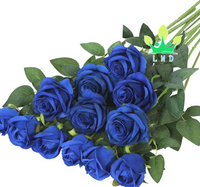 Yo cho — Bouquet de Roses artificielles en soie, 12 pièces, fausses fleurs, pour une décoration de mariage, pour la maison