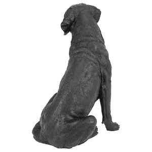Statue de jardin Statue de chien Labrador en aluminium personnalisée Sculpture de conception grandeur nature Chien réaliste d'Inde - Product Image 4