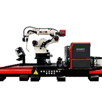 Robot de soudage sur rail multi-articulations réglable avec planification automatique du trajet pour équipement de soudage à l'arc industriel