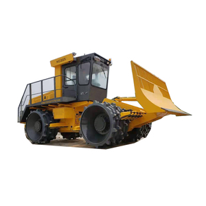 Nouveau compacteur de déchets pour décharge sanitaire, bulldozer à ordures, rouleau compresseur vibrant avec moteur et composants principaux de la pompe pour utilisation en décharge - Product Image 1