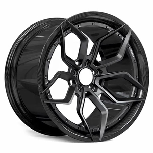 ล้อคาร์บอนไฟเบอร์แท้ GPW Custom 5x112 5x114.3 แบบเว้า 5 ก้าน 2 ชิ้น สำหรับรถยนต์ ขนาด 18 19 20 21 22 23 24 นิ้ว - Product Image 6