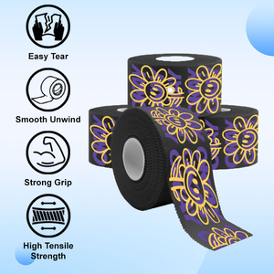Produits chauds Ruban <span class=keywords><strong>de</strong></span> kinésiologie en coton Couleur aléatoire Physio Strapping avec colle la plus forte Ruban <span class=keywords><strong>de</strong></span> sport hypoallergénique - Product Image 3