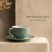 Ensemble moderne de tasses et soucoupes à latte en céramique émaillée pour service de barista en café, programmes de marque privée pour acheteurs en gros mondiaux