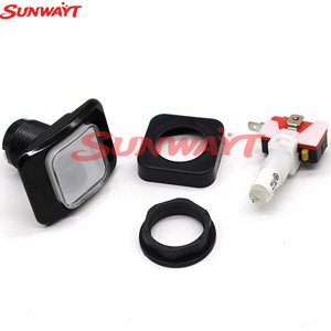 37*50mm 12V Rectangular Momentary Led Reset <b>Push</b> <b>Button</b> <b>Switch</b> Illuminated Arcade <b>Push</b> <b>Buttons</b> <b>Switches</b> - Product Image 6