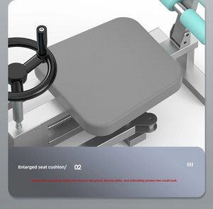 Macchina per Stretching Gambe Yoga di Alta Qualità in Ferro e ABS Pieghevole Capacità di Carico 120KG Unisex Attrezzatura per Ginnastica Danza ed Esercizio - Product Image 5