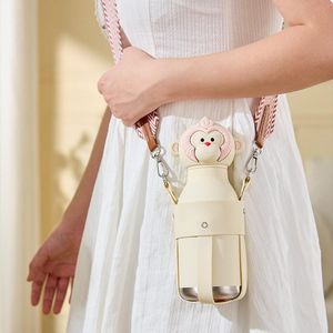 Stainless Steel 3D Animal Adult <b>Water</b> <b>Bottle</b> Double Wall Vacuum Insulated 12-24 Hours Thermal Insulation for BPA Free - Product Image 6