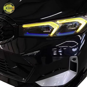 שנפנג עיניים זהובות חדשות DRL לסדרה 3 G20 G21 G28 יורו 2023+ פנסי LED צהובים שדרוג 12V אחריות 12 חודשים - Product Image 3