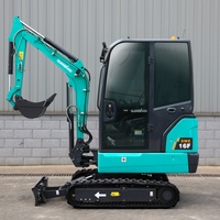 Mini-excavatrice SUNWARD SWE17F, sûre et fiable, flexible et facile à utiliser