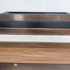Bắc Mỹ Đen Walnut rắn gỗ phía trước bảng điều khiển, lưu trữ ngăn kéo cho bàn và máy tính bảng, nội bộ bảng phân vùng ngăn kéo - Product Image 6