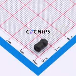 Inductor de Potencia XR4*6-682K-L, Componente de Montaje en Orificio (THT), D6xL8.5mm 6.8mH 10% 35mA 62.1Ohm - Product Image 1