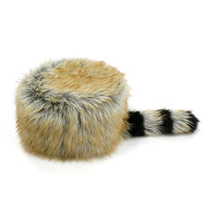 Chapeau en fausse fourrure style mode avec queue pour femme, en fausse fourrure de vison écologique russe, coupe-vent d'hiver, pour activités de plein air et pêche, broderie 3D - Product Image 6