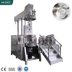 Henwi 200L baume à lèvres avec SPF médicamenteux bouche Gel crème savon lavage liquide mélange réservoir faisant la machine et chauffage sous vide émulsifiant - Product Image 1