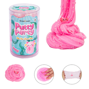 Pink Series Axolotl Putty Mixing for More Fun Great Touch Reduce Stress <b>Slime</b> Toy - Product Image 1