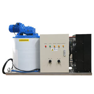 Mesin pembuat es serpihan air garam Harga China 5 10 Ton mesin pembuat serpihan es laut industri untuk ikan - Product Image 5