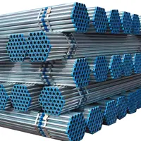 GI Tube Hot Dip Large Pre Galvanized Welded Round Steel Pipe
