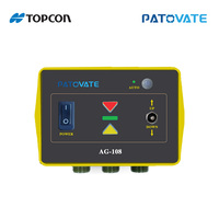   Système de nivellement de terrain agricole par laser, émetteur et récepteur laser, boîtier de commande