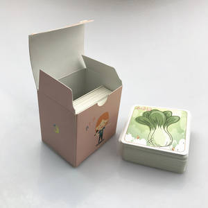 Di alta Qualità di Gioco di Carta Stampa Personalizzata Carta di Flash Card Carta del Gioco Educativo Per I <span class=keywords><strong>Bambini</strong></span> Che Imparano Commercio All'ingrosso - Product Image 4