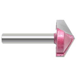 V Bit fraise en bout 3D mèches de routeur en acier au tungstène V forme <span class=keywords><strong>chanfrein</strong></span> fraises en bout fraise à bois 60 90 degrés tige 6 8 1/4 - Product Image 1