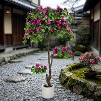 Fleurs de mariage directement de l'usine, faux bougainvilliers, arbre fleuri violet, fleurs artificielles, arrangements floraux pour événements, fêtes et occasions spéciales