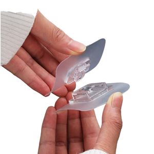 Strong Double-Sided Adhesive Transparent Sucker <strong>Wall</strong> Hook Foldable Heavy-Duty <strong>Storage</strong> <strong>Rack</strong> for Kitchen Bathroom Tools - Product Image 1