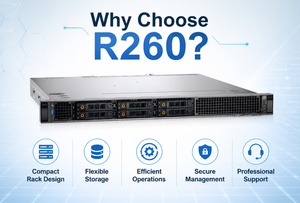 Serveur Rack 1U R260 pour Stockage et Hébergement Réseau, Doté du Dernier Processeur Xeon E Series, Offrant des Performances Optimales - Product Image 2