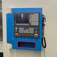 Tour CNC à banc incliné de haute précision TCK550Y avec fonction axe Y, centre de tournage horizontal pour pièces métalliques complexes