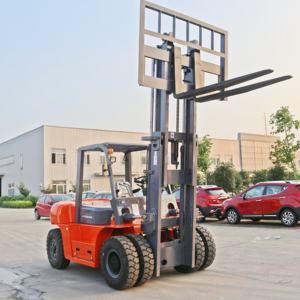 Truk <span class=keywords><strong>forklift</strong></span> diesel kombinasi peralatan penanganan 6 ton 8 ton 9 ton 10 ton <span class=keywords><strong>forklift</strong></span> pengangkut sisi dengan tinggi angkat 3.6m - Product Image 3