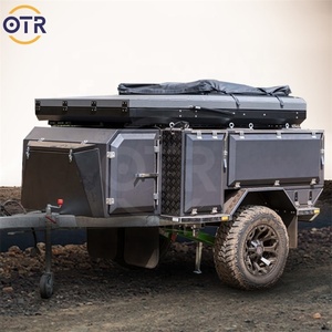 Remolque de Camping Todoterreno <span class=keywords><strong>2022</strong></span> con Chasis de Aluminio Ligero y Acero Inoxidable para Viajes Más Largos (Transfronterizo) - Product Image 1