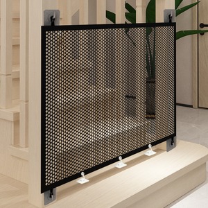 รั้วกั้นสัตว์เลี้ยงแบบพับได้ พกพาสะดวก ป้องกันการเจาะทะลุ รั้วกั้นสุนัข รั้วกั้นแมว - Product Image 4