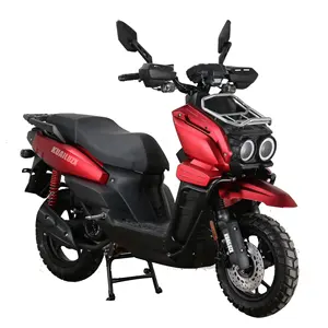 สกูตเตอร์ไฟฟ้ามอเตอร์ไซด์2คนสกูตเตอร์ไฟฟ้า Wui 3000W 72V Moto ขายส่ง