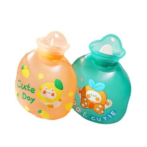 Color Changing Cartoon Hot Water Bottle Small Size Portable Warm Pack For Women Students Cute Design Whole Body Use - Product Image 5