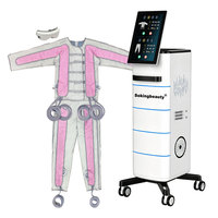 Appareil de pressothérapie verticale Maquina Presoterapia avec soin des yeux infrarouge, airbags à ondes, amélioration de la circulation et remodelage corporel pour salon