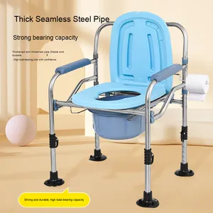 Di động di động <span class=keywords><strong>commode</strong></span> nhà vệ sinh ghế cho người cao tuổi phụ nữ mang thai bị vô hiệu hóa cho phục hồi chức năng điều trị Nguồn cung cấp - Product Image 4