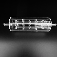 Colonne de filtration de gaz multicouche en quartz fusionné sur mesure pour CVD semi-conducteur