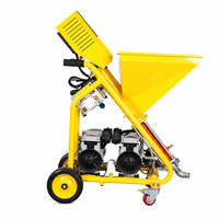 Pistolet pulvérisateur à énergie électrique à haute pression multi-fonctionnel vraie pierre peinture ciment boue revêtement étanche mastic pulvérisateur Machine