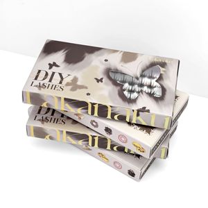 Lakanaku Diy <b>Lashes</b> Puppy Brown <b>Cluster</b> False Eyelashes Reusable 120 Pairs - Product Image 3