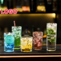 LOGO personnalisé 110ml 155ml 160ml 210ml 230ml 300ml Verre à liqueur Tequila Whisky Vin Thé Tasse en verre