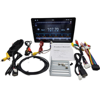 Ecran tactile universel 13 pouces Navigation GPS Système audio multimédia Caméra de recul Écran TN LCD 4G RAM Radio USB Lecteur DVD
