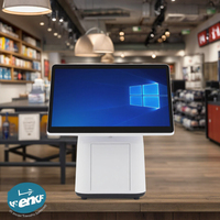 Système de point de vente tactile 15,6 pouces fabriqué en Chine, terminal de caisse Intel I5 Windows 10 hors ligne, machine de point de vente Wi-Fi 6 8 Go/16 Go de RAM