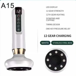 12 Level Electric Vacuum Cupping <b>Massager</b> Body Guasha Scraping Fat Burning Body Anti-Cellulite Suction Personal Appliances - Product Image 5
